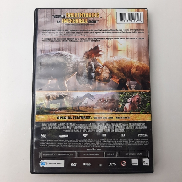 ๐4 for $20๐ Walking with Dinosaurs - The Movie Bilingual DVD Kids Family Movie - Picture 2 of 4